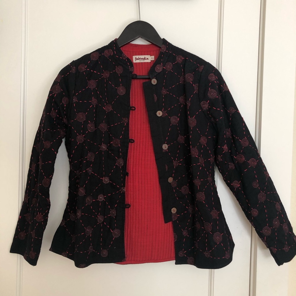 Ethnic Indian jacket in size S from FabIndia